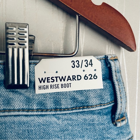 Wrangler Westward 626 High-Rise Bootcut Jeans Zelda Color Womens Size 33 - Picture 8 of 15